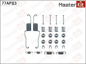Ремкомплект TOYOTA Rav 4 (00-05) колодок тормозных задних MASTERKIT 77AP113 MASTER KIT
