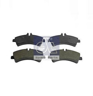 Колодки тормозные дисковые задние 4.91901 DIESEL TECHNIC