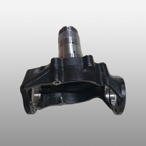 Поворотный кулак (цапфа) переднего ведущего моста Shacman, Shaanxi, КамАЗ, Урал DZ90009410137 SHAFT