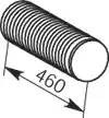 Гофра D 140,0 L=460 mm = 6JE000; ID 140,0 mm L=460 mm (нерж); Magnum 64252 DINEX