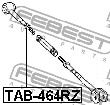 Сайлентблок задн поперечн тяги правый TOYOTA CAMRY V30/V40 TAB-464RZ TAB-464RZ FEBEST