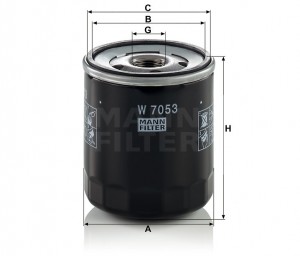 RENAULT / SUZUKI / CITROEN W 7053 MANN FILTER