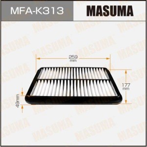 фильтр воздушный!\ Hyundai Santa Fe 2.0/2.4/2.7i/2.0CRDi 01> MFAK313 MASUMA