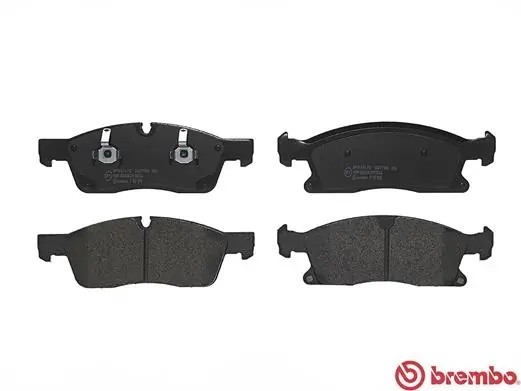 P50108 колодки дисковые передние!\ MB W166/X166 ML250/GL350 2.5CDI/3.5CDI 11> P50108 BREMBO