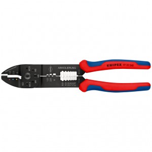 KN-9722240SB KNIPEX Пресс-клещи для резки и зачистки кабеля, 3 гнезда KN-9722240 KN-9722240SB KNIPEX