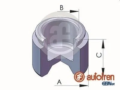 поршень суппорта перед.! d51\ Toyota Land Cruiser 100, Lexus LX 98> D025346 AUTOFREN SEINSA