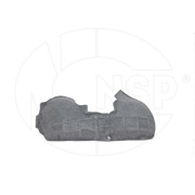 Подкрылок SKODA Octavia (04-) передний правый задняя часть NSP NSP081Z0809958B NSP