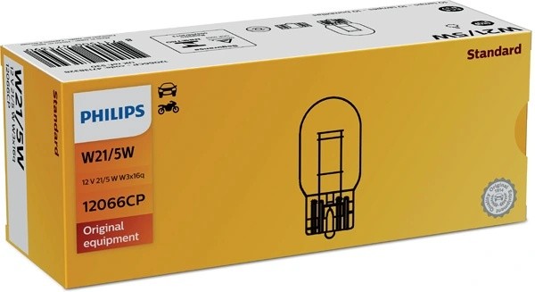 Лампа 12V W21/5W W3x16q PHILIPS 12066CP PHILIPS