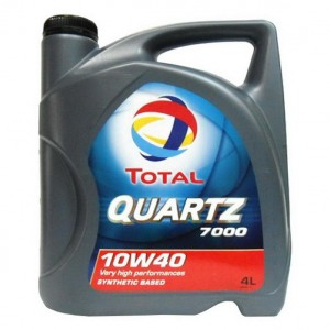 Масло моторное п/с TOTAL Quartz 7000 10W-40 4л (10200501) 201523 201523 TOTAL