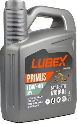 L034-1322-0404 LUBEX Синт-ое мот.масло PRIMUS MV 10W-40 CF/SN A3/B4 (4л) L034-1322-0404 LUBEX