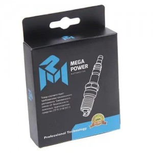 Свеча зажигания HYUNDAI Santa Fe,iX35 KIA Cerato,Sorento,Sportage (4шт.) MEGAPOW 37031103 MEGA POWER