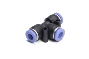 Соединитель трубки ПВХ,полиамид d=6мм тройник TOPCOVER T10609004 TOPCOVER