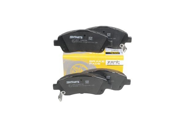 колодки дисковые передние! Toyota Avensis 1.6i-2.4D4-D 03> Z07302 ZENTPARTS