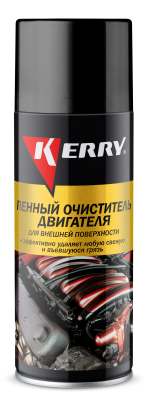Очиститель двигателя пенный 520мл аэрозоль KERRY KR-915 KERRY