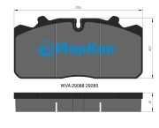 Колодки тормозные ГАЗон Next передние/задние (4шт.) МАРКОН 31200270 MARKON