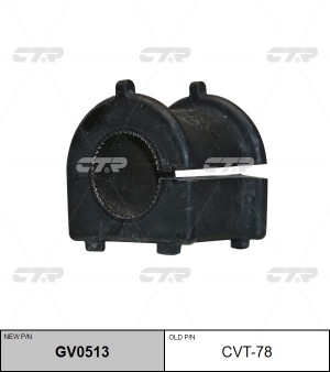 Втулка стабилизатора LEXUS RX300 (03-08),RX330 (03-08) переднего CTR GV0513 CTR