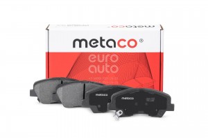 Колодки тормозные передние к-кт '3000-555 3000555 METACO