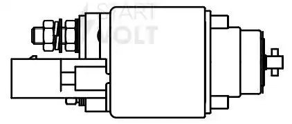 Реле втягивающее стартера для а/м VAG Amarok (10-)/Crafter (11-) 2.0TDI MT (VSR  VSR 1827 START VOLT