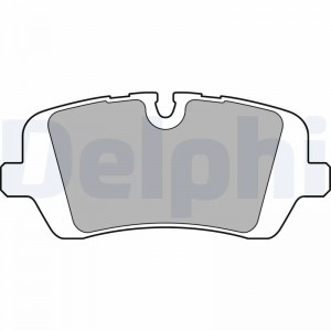 LP2508 колодки дисковые задние!\ Land Rover Range Rover/Range Rover Sport 5.0/3. LP2508 DELPHI