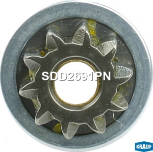 Бендикс стартера SDD2691PN SDD2691PN KRAUF