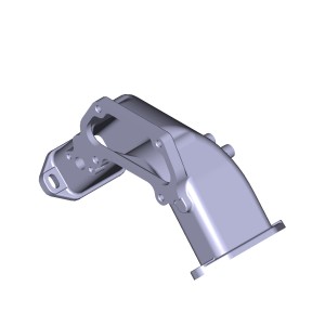 Патрубок ЯМЗ-7511 соединительный впускных коллекторов АВТОДИЗЕЛЬ 75111115032 YAMZ