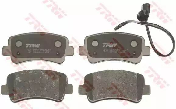 Колодки тормозные RENAULT Master 3 задние (4шт.) TRW GDB1903 TRW
