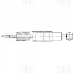 Амортизатор Mercedes C (W203) (00-) задн. (AG 15507) AG 15507 TRIALLI