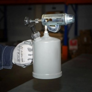 Лампа паяльная (горелка) бензиновая, 1,5L, серая (AGT-06) AGT-06 AIRLINE