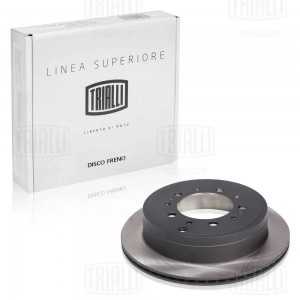 Диск торм. Toyota Land Cruiser 200 (07-) зад. d=345 (DF 1901s) PRO  2шт DF 1901S TRIALLI