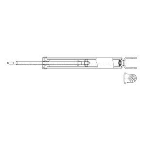 амортизатор задний!\ Hyundai ix35/Tucson 10>, KIA Sportage III (2WD) 10> GY0677G CTR