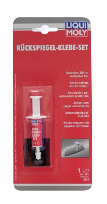 RUCKSPIEGEL-KLEBE-SET 1МЛ Liqui Moly, Клей для зеркал заднего вида,молекулярный 6194 LIQUI MOLY