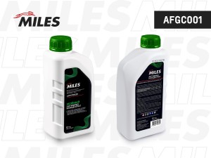 Антифриз концентрат G11 (зеленый, SUPER LONG LIFE COOLANT) 1кг AFGC001 AFGC001 MILES