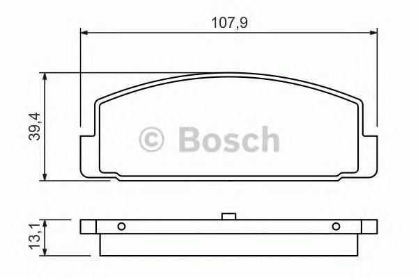 MAZDA 6/ 323/ 626 GD/GE 0 986 424 295 BOSCH