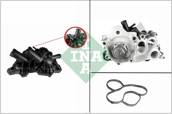 AUDI / SKODA / SEAT В СБОРЕ // ТЕРМОСТАТЫ 87°С + 97°С // Metelli - АЛЮМИНИЕВЫЙ К 538 0363 10 INA