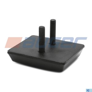 отбойник рессоры !(рм) пластина 74/82x58/66x19 2 шп. M8x33 \MB507/510/609/709-91 51235 AUGER