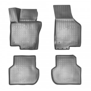 Коврик салона VW Jetta (11-) полиуретан 4шт. NORPLAST NPA10-C95-245 NORPLAST