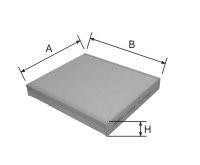 Фильтр салона AG153CF AG 153 CF GOODWILL