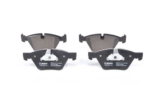 Колодки тормозные BMW E90,E60 (03-) (1.8/3.0) передние (4шт.) BOSCH 0 986 494 118 BOSCH