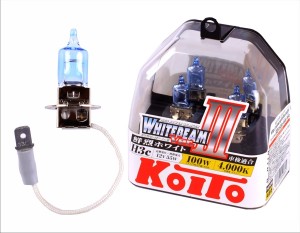 Лампа 12V H3 55W РK22s бокс (2шт.) Whitebeam KOITO P0752W KOITO