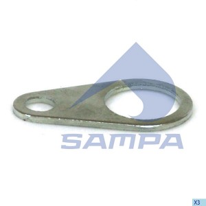 Фиксатор SAF ролика тормозной колодки (32х19х60)(петля) SAMPA 114.144 SAMPA