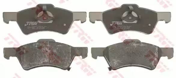 Колодки тормозные CHRYSLER Voyager 3 DODGE Caravan передние (4шт.) TRW GDB4129 TRW