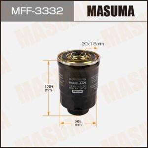 фильтр топливный!\ Mitsubishi Lancer/Pajero 1.8D/2.5D 85> MFF-3332 MASUMA