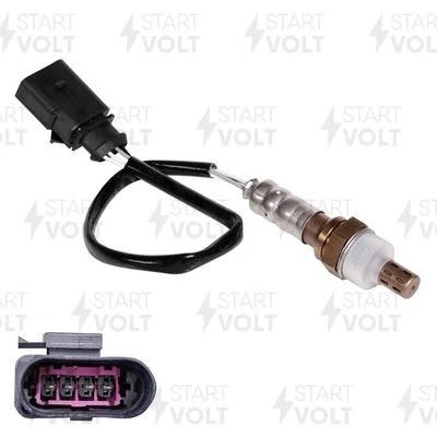 Датчик кислорода для а/м VW Polo Sedan(09-)/Skoda Rapid(12-)/Fabia(07-) 1.6i АТ  VS-OS 1818 START VOLT