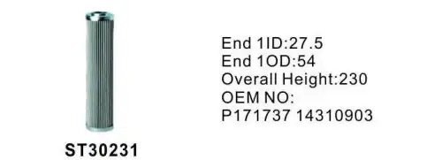 Фильтр гидравлический ST30231 ST30231 STAL