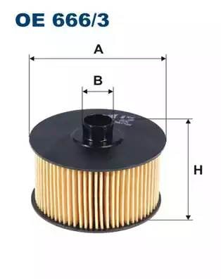 Фильтр масляный OE6663 FILTRON