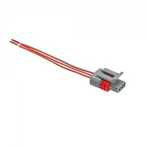 Разъем к датчику фаз распред. вала на 8-ми, 16-ти клап. ВАЗ-2108-099, 2110-12, 1 LECAR010240703 LECAR