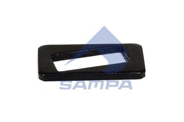 Пластина регулировочная пальца рессорного BPW 104х57,5х8 114.290 SAMPA