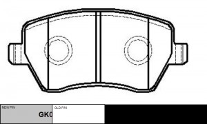 NISSAN/RENAULT/LADA LOGAN MCV/ LARGUS c тормозной системой TRW GK0841 CTR
