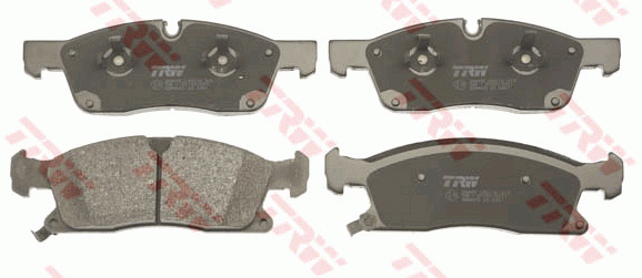 Колодки тормозные JEEP Grand Cherokee (10-) передние (4шт.) TRW GDB4603 TRW