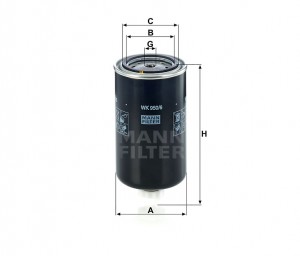 Фильтр топливный WK950/6 WK9506 MANN FILTER